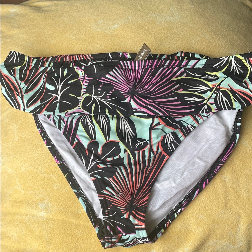 Tommy Bahama swim Bottoms - Black with Pastel Floral